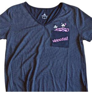 Disneyland DISNEY PARKS MICKEY & MINNIE MOUSE WHOOSH TEA CUP SHIRT Size L A24